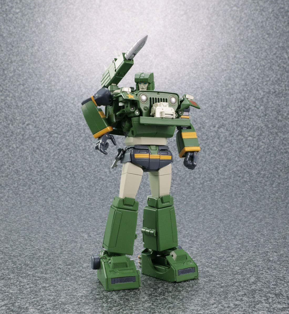 Transformers Masterpiece Hound Cybertron Jeep Willys Action Figure